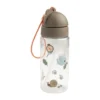 Done By Deer Drinkfles Met Rietje - Tiny Trails - Sand - 350 ml