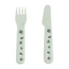 Done by Deer Foodie Dinerset met Zuignap - Tiny Farm - Groen