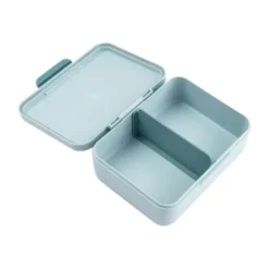 Done By Deer Lunch Box W/Divider Tiny Farm Blue