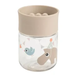 Done By Deer 360° Oefenbeker - Tiny Farm – Blue