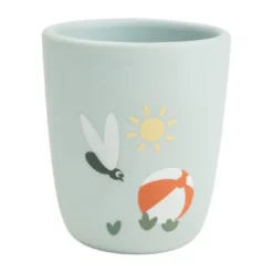 Done By Deer Playground Siliconen Mini Beker - Blue