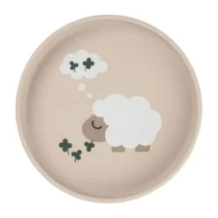 Done By Deer Stick & Stay Bord - Playground - Rond - 18 cm - Blue