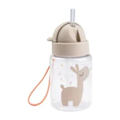 Done by Deer Straw Bottle - Celebration - Sand