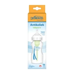 Dr. Brown's Options+ Anti-colic Brede Halsfles 270 ml