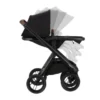 Dubatti One E6 Kinderwagen Dark Brown / Pitch Black | Dubatti by Römer Autostoeltje Babysafe Pro | Vario Base 5Z