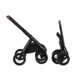 Dubatti One E6 Kinderwagen Dark Brown / Pitch Black | Dubatti by Römer Autostoeltje Babysafe Pro | Vario Base 5Z