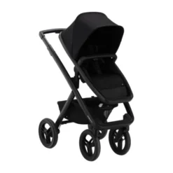 Dubatti Two E2 Kinderwagen Bundel - Pitch Black / Black / Black