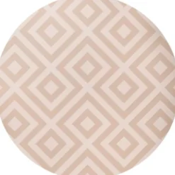 Eeveve Vloermat Rond - Modern Blocks - Desert Sand
