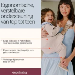 Ergobaby Upsie Sling Draagzak - Pearl Grey