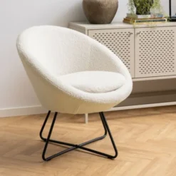 Europe Baby Bo Lounge Chair - Orson Cream