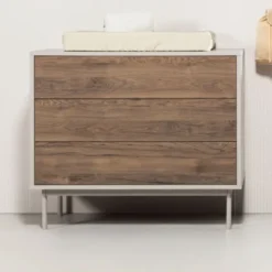 Europe Baby Japandi Babykamer | Bed 70 x 140 cm + Commode