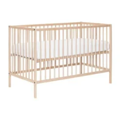 Europe Baby Ledikant - Solid Beech - 60 x 120 cm - Naturel