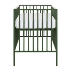 Europe Baby Liam Babybed Metaal Dark Green 60 x 120 cm