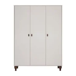 Europe Baby Olivia II Kledingkast 3-Deurs - Oatmeal / Walnoot - Bold