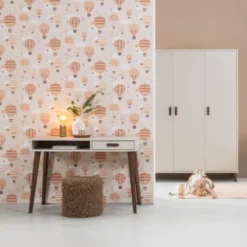 Europe Baby Olivia II Oatmeal / Walnoot - Retro | 90x200 + Bureau