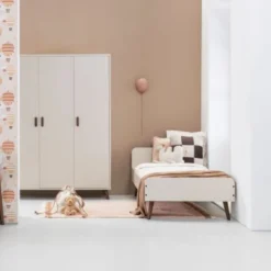 Europe Baby Olivia II Oatmeal / Walnoot - Retro | 90x200 + Bureau