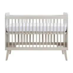 Europe Baby Olivia II Oatmeal / Oatmeal - Retro | Ledikant 60x120 + Commode