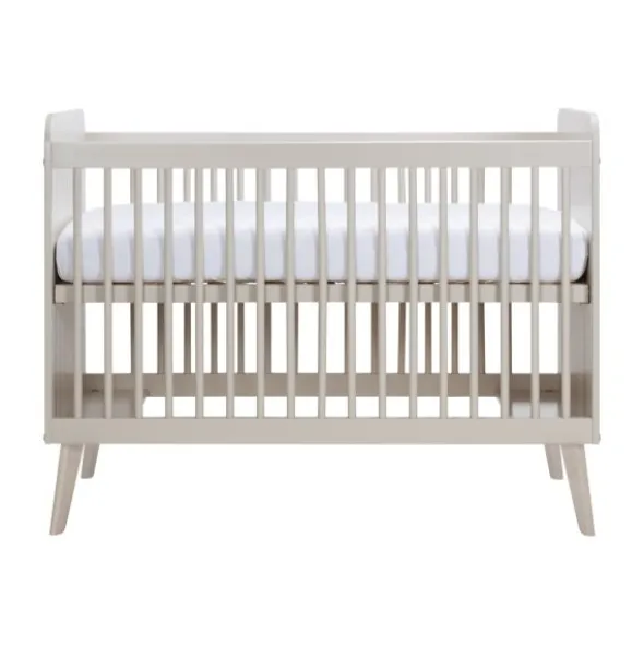 Europe Baby Olivia II Oatmeal / Oatmeal - Retro | Ledikant 60x120 + Commode