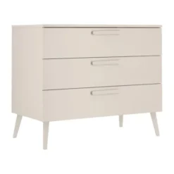 Europe Baby Sev Babykamer Cashmere/Cashmere | Ledikant 60 x 120 + Commode