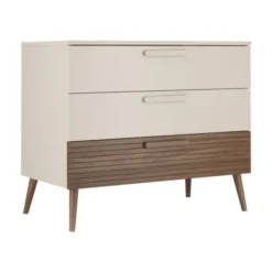 Europe Baby Sev Commode - Cashmere/Walnoot