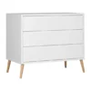 Europe Baby Sterre Commode - Wit / Naturel
