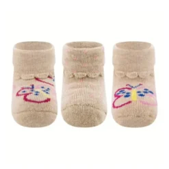 Ewers Babysokken Vlinder - 3-Pack
