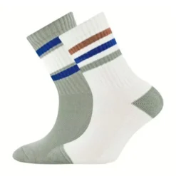 Ewers Sokken - Tennissokken 2-pack Streepjes - Maat 23/26