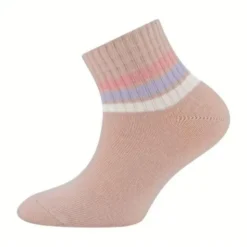 Ewers Tennissokken - 2-pack Enkelhoog Streepjes - Maat 23/26
