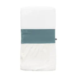 Fedde & Kees Nunki Ledikantlaken - 70 x 140 cm - Deep Blue / Off White