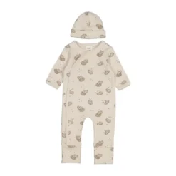 Feetje Geschenkset 1-delig pak + muts - Offwhite Melange - Maat 44