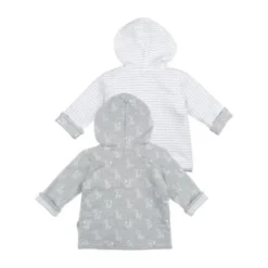 Feetje Giraffe Jasje Grijs Melange Mt. 68