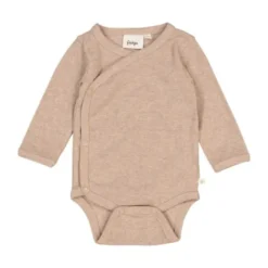Feetje The Magic is in You Rib Wikkelromper – Mt. 50 - Taupe Melange