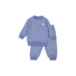 Feetje Wafel Pyjama - Mt. 56 - Blue Melange