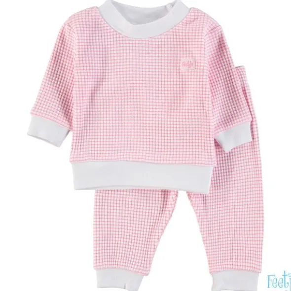 Feetje Wafel Pyjama - Mt. 56 - Roze