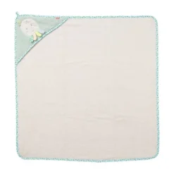 Fehn Badcape met Capuchon - Octopus - 80x80 cm