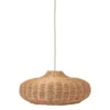 Ferm Living - Braided Lampenkap - Ø49,5 cm - Naturel