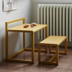 Ferm Living Little Architect Bankje - Geel