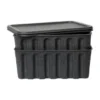 Ferm Living Opbergdozen - Paper Pulp Box - Large - Set van 2 - Charcoal