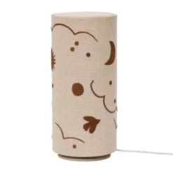 Ferm Living Tafellamp - Skye - Natural / Bronze