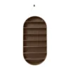 Ferm Living Wandrek Ovaal - Smoked Oak