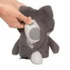 Flow Amsterdam Robin The Fox Hartslagknuffel - Grey