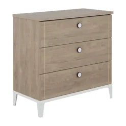 Galipette Marcel Commode 3 Laden - Licht Eikenhout - Wit