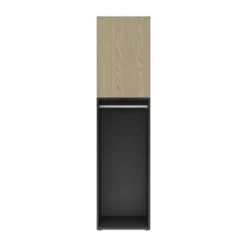 Gami Nael Kledingkast - Rookwood Eik - 1-Deurs