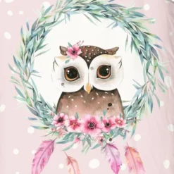 Good Morning Olwi Dekbedovertrek - Pink - 140 x 220 cm