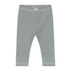 Gray Label Legging - 0-3 Mnd - Blue Grey/Cream
