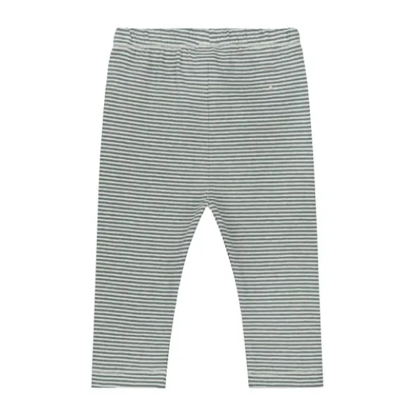 Gray Label Legging - 0-3 Mnd - Blue Grey/Cream
