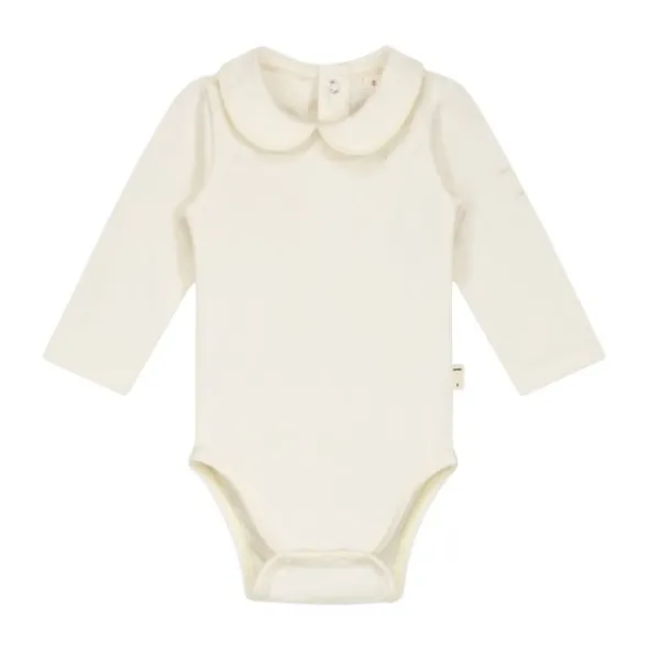 Gray Label Romper Met Kraagje - Cream - 0-3 Mnd