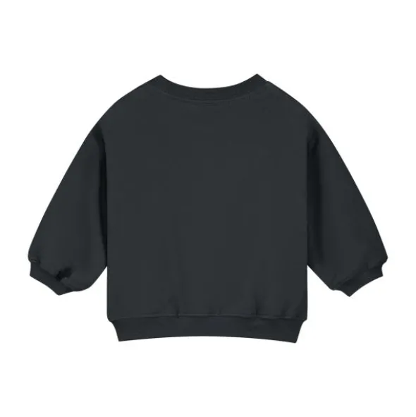 Gray Label Sweater - Dropped Shoulder - 0-3 Mnd - Blue Grey