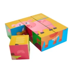 Hape Blokkenpuzzel - Farm Animal