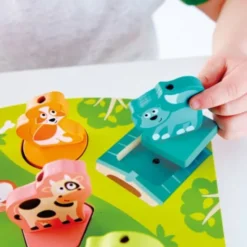 Hape Houten Geluidspuzzel - Farmyard
